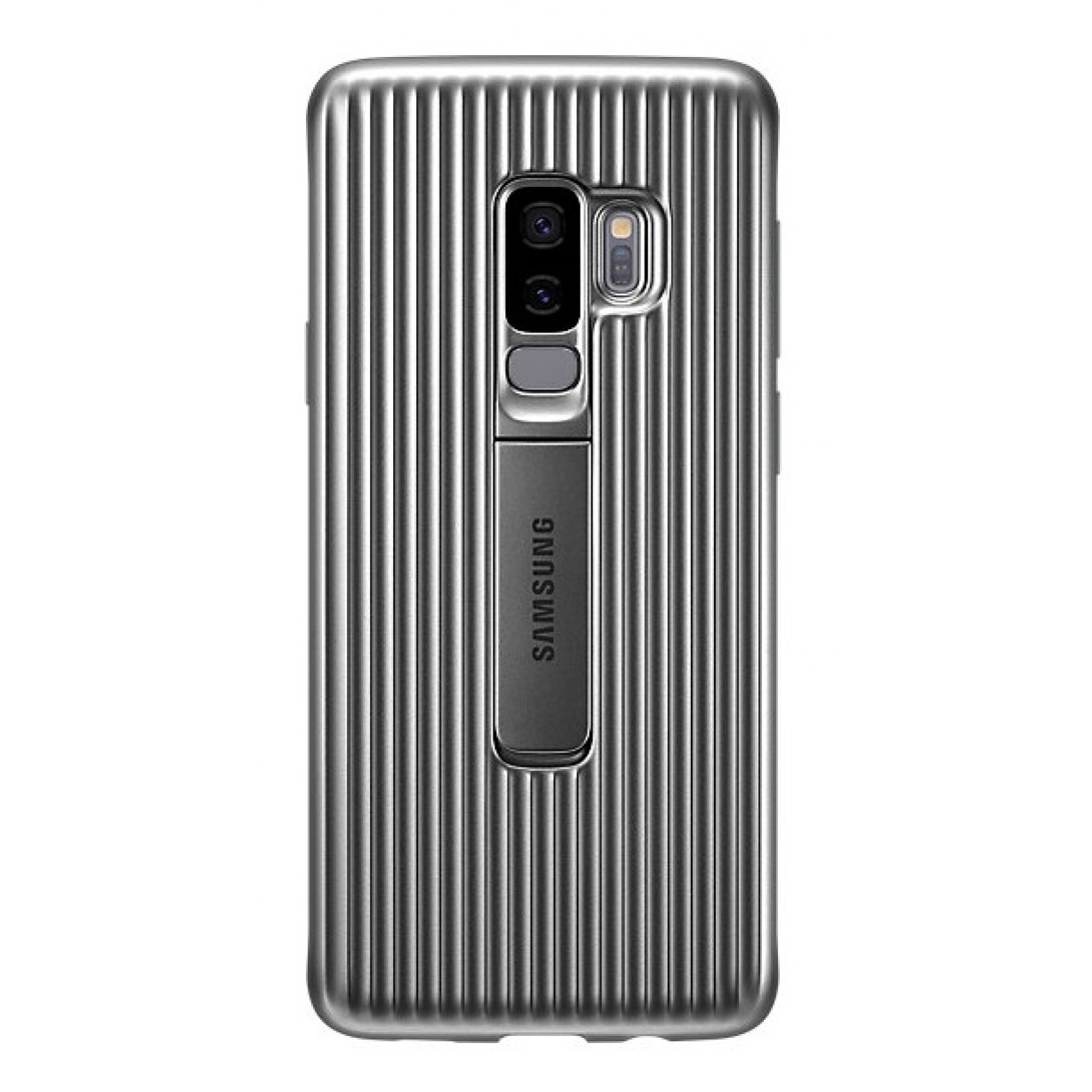 Nugarėlė G965 Samsung Galaxy S9+ Protective Standing Silver